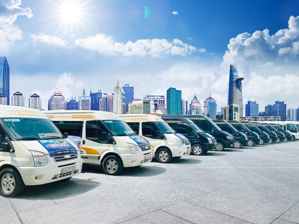 Đội xe tham khảo cho hành trình có tài xế